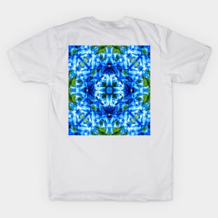 Welcoming the spring with fresh blue flowers. T-Shirt